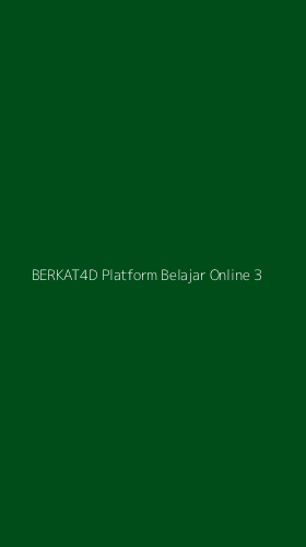 Tampilan Antarmuka Aplikasi Berkat4d Platform Belajar Online - 3
