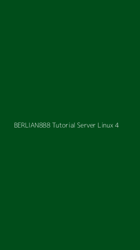 Tampilan Antarmuka Aplikasi Berlian888 Tutorial Server Linux - 4