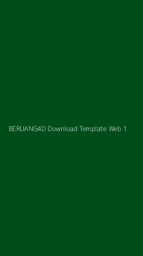 Tampilan Antarmuka Aplikasi Beruang4d Download Template Web - 1