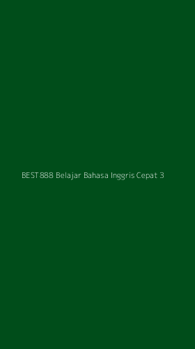 Tampilan Antarmuka Aplikasi Best888 Belajar Bahasa Inggris Cepat - 3