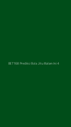 Tampilan Antarmuka Aplikasi Bet168 Prediksi Bola Jitu Malam Ini - 4