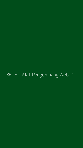 Tampilan Antarmuka Aplikasi Bet3d Alat Pengembang Web - 2