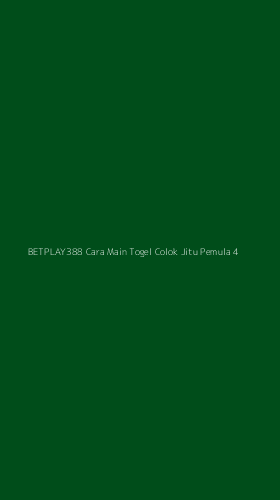 Tampilan Antarmuka Aplikasi Betplay388 Cara Main Togel Colok Jitu Pemula - 4