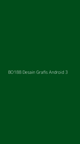 Tampilan Antarmuka Aplikasi Bo188 Desain Grafis Android - 3