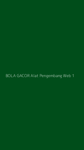 Tampilan Antarmuka Aplikasi Bola Gacor Alat Pengembang Web - 1