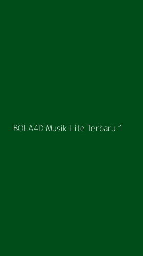 Tampilan Antarmuka Aplikasi Bola4d Musik Lite Terbaru - 1