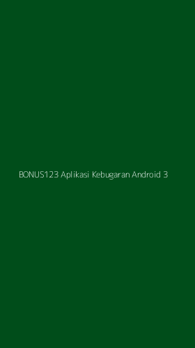 Tampilan Antarmuka Aplikasi Bonus123 Aplikasi Kebugaran Android - 3