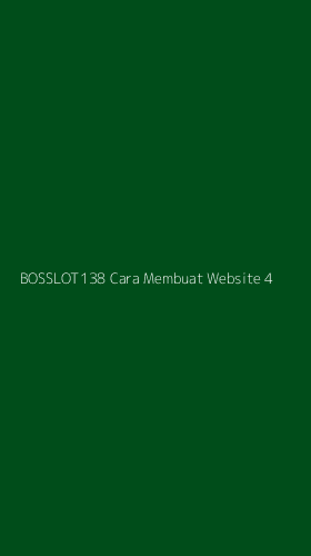 Tampilan Antarmuka Aplikasi Bosslot138 Cara Membuat Website - 4