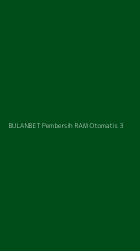 Tampilan Antarmuka Aplikasi Bulanbet Pembersih Ram Otomatis - 3