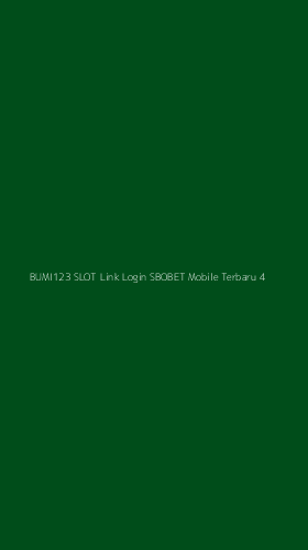 Tampilan Antarmuka Aplikasi Bumi123 Slot Link Login Sbobet Mobile Terbaru - 4