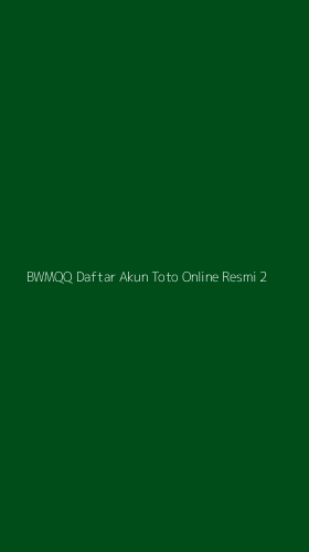 Tampilan Antarmuka Aplikasi Bwmqq Daftar Akun Toto Online Resmi - 2