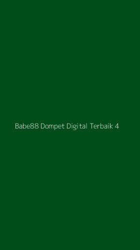 Tampilan Antarmuka Aplikasi Babe88 Dompet Digital Terbaik - 4