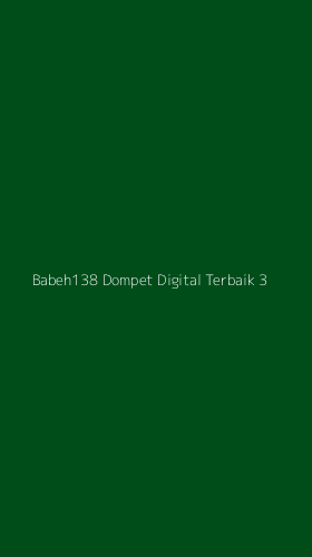Tampilan Antarmuka Aplikasi Babeh138 Dompet Digital Terbaik - 3
