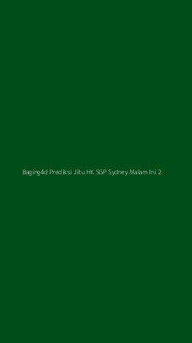 Tampilan Antarmuka Aplikasi Baging4d Prediksi Jitu Hk Sgp Sydney Malam Ini - 2