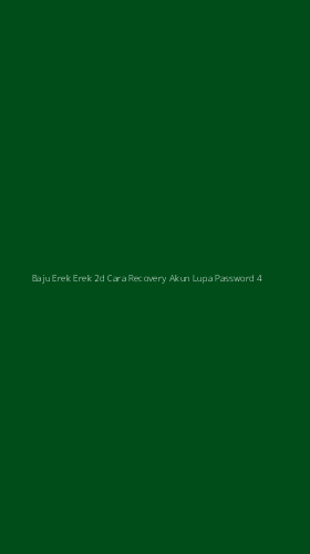 Tampilan Antarmuka Aplikasi Baju Erek Erek 2d Cara Recovery Akun Lupa Password - 4