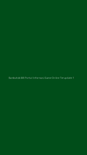 Tampilan Antarmuka Aplikasi Bambuhoki88 Portal Informasi Game Online Terupdate - 1