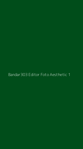 Tampilan Antarmuka Aplikasi Bandar303 Editor Foto Aesthetic - 1