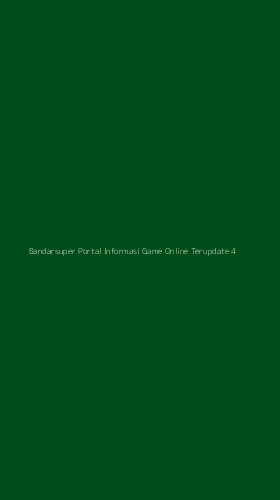 Tampilan Antarmuka Aplikasi Bandarsuper Portal Informasi Game Online Terupdate - 4