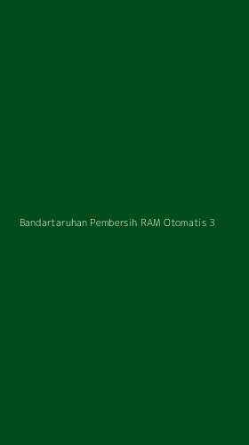 Tampilan Antarmuka Aplikasi Bandartaruhan Pembersih Ram Otomatis - 3