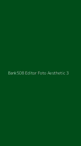 Tampilan Antarmuka Aplikasi Bank508 Editor Foto Aesthetic - 3