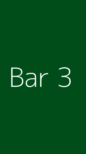 Tampilan Antarmuka Aplikasi Bar - 3