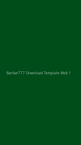 Tampilan Antarmuka Aplikasi Barbar777 Download Template Web - 1