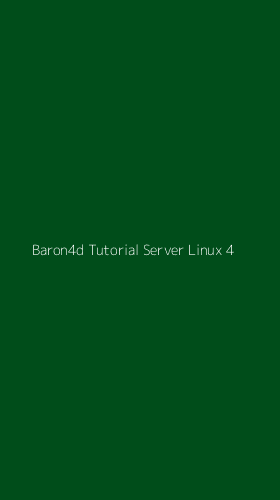 Tampilan Antarmuka Aplikasi Baron4d Tutorial Server Linux - 4