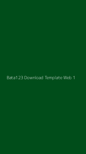 Tampilan Antarmuka Aplikasi Bata123 Download Template Web - 1