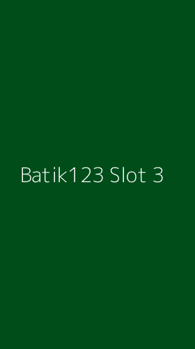 Tampilan Antarmuka Aplikasi Batik123 Slot - 3