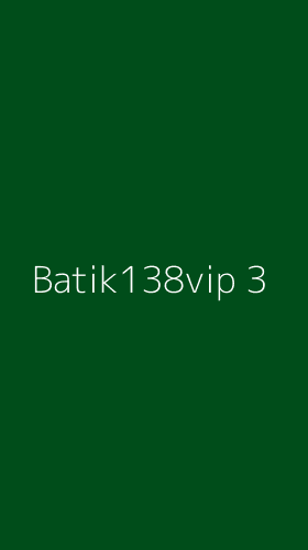 Tampilan Antarmuka Aplikasi Batik138vip - 3