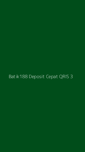 Tampilan Antarmuka Aplikasi Batik188 Deposit Cepat Qris - 3