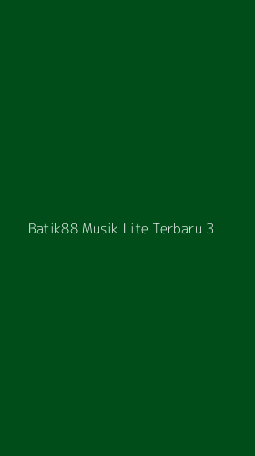 Tampilan Antarmuka Aplikasi Batik88 Musik Lite Terbaru - 3