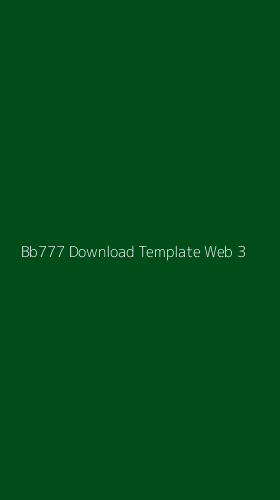 Tampilan Antarmuka Aplikasi Bb777 Download Template Web - 3
