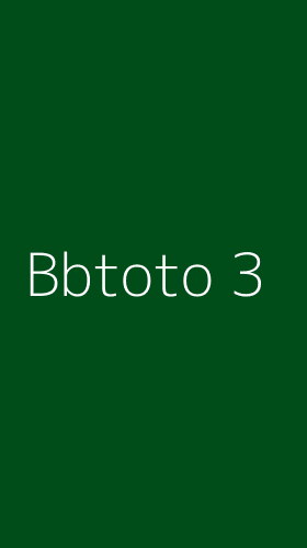 Tampilan Antarmuka Aplikasi Bbtoto - 3