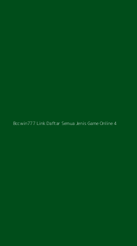 Tampilan Antarmuka Aplikasi Bccwin777 Link Daftar Semua Jenis Game Online - 4