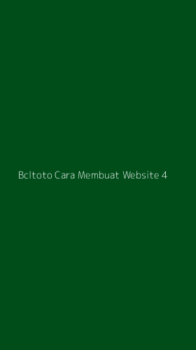 Tampilan Antarmuka Aplikasi Bcltoto Cara Membuat Website - 4
