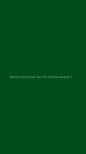 Tampilan Antarmuka Aplikasi Bdtoto Online Daftar Akun Pro Slot Internasional - 3