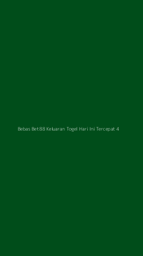 Tampilan Antarmuka Aplikasi Bebas Bet88 Keluaran Togel Hari Ini Tercepat - 4
