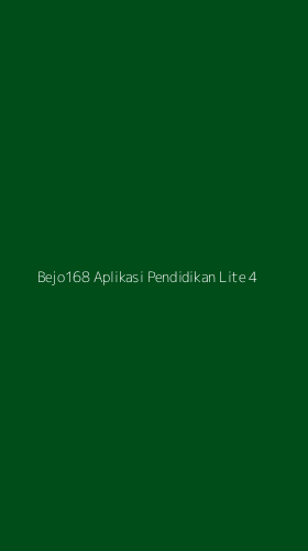 Tampilan Antarmuka Aplikasi Bejo168 Aplikasi Pendidikan Lite - 4