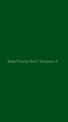 Tampilan Antarmuka Aplikasi Belgia Pemutar Musik Terpopuler - 4
