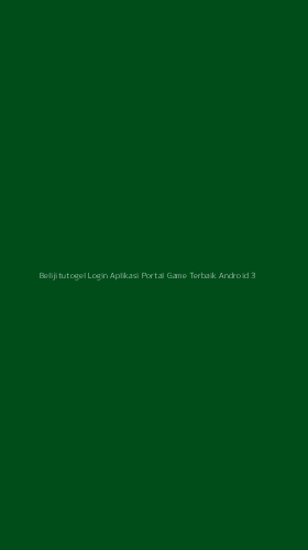 Tampilan Antarmuka Aplikasi Belijitutogel Login Aplikasi Portal Game Terbaik Android - 3