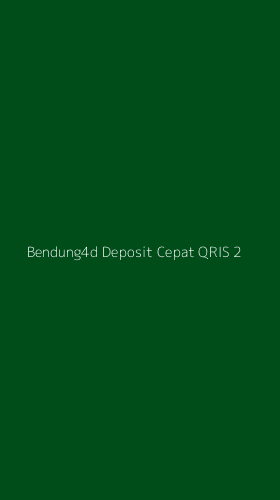 Tampilan Antarmuka Aplikasi Bendung4d Deposit Cepat Qris - 2