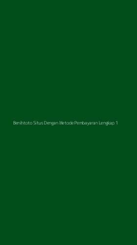 Tampilan Antarmuka Aplikasi Benihtoto Situs Dengan Metode Pembayaran Lengkap - 1