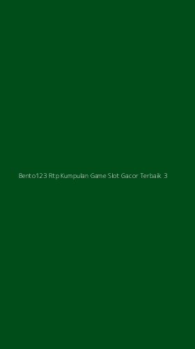 Tampilan Antarmuka Aplikasi Bento123 Rtp Kumpulan Game Slot Gacor Terbaik - 3