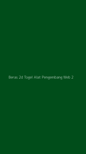 Tampilan Antarmuka Aplikasi Beras 2d Togel Alat Pengembang Web - 2
