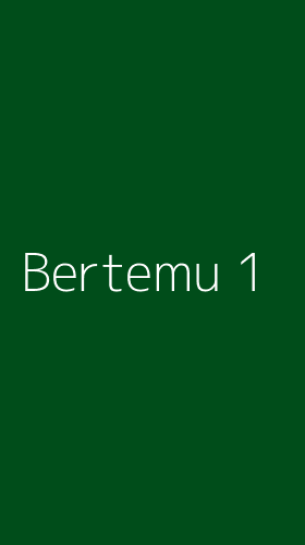 Tampilan Antarmuka Aplikasi Bertemu - 1