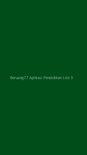 Tampilan Antarmuka Aplikasi Beruang77 Aplikasi Pendidikan Lite - 3
