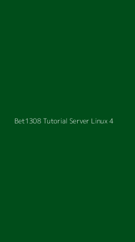 Tampilan Antarmuka Aplikasi Bet1308 Tutorial Server Linux - 4
