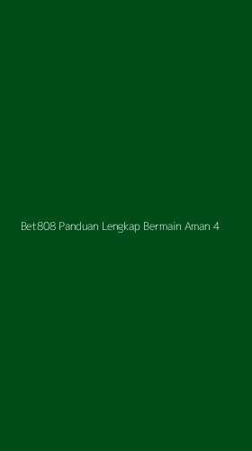 Tampilan Antarmuka Aplikasi Bet808 Panduan Lengkap Bermain Aman - 4