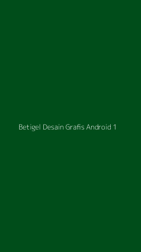 Tampilan Antarmuka Aplikasi Betigel Desain Grafis Android - 1